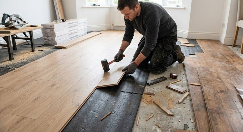 Laminate Floor Replacement in North Las Vegas, NV
