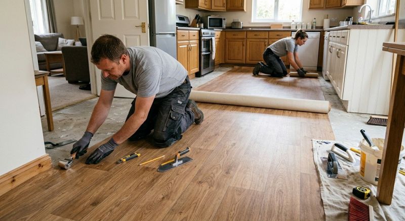 Linoleum Floor Installation in Henderson, NV