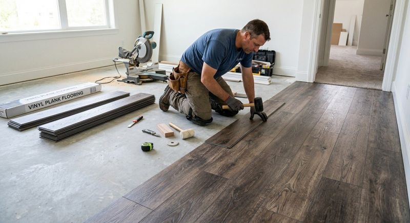 Linoleum Flooring Replacement in Henderson, NV