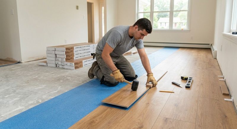 Luxury Vinyl Tile Installation in Boulder City, NV