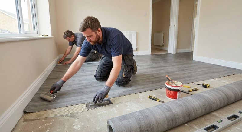 Sheet Linoleum Installation in Boulder City, NV