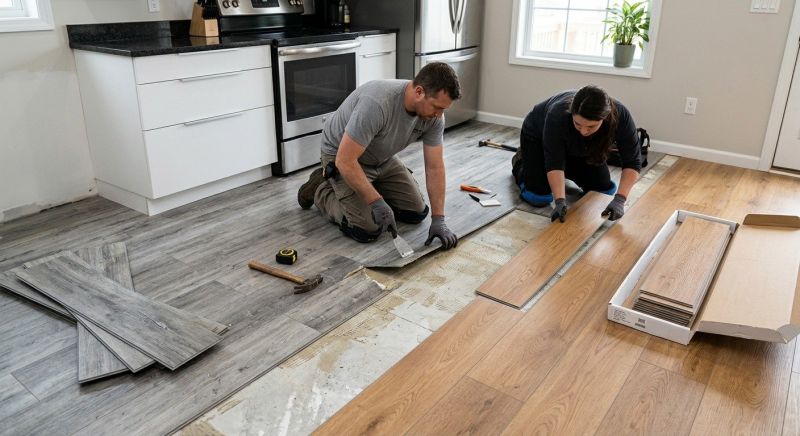 Vinyl Tile Replacement in Henderson, NV